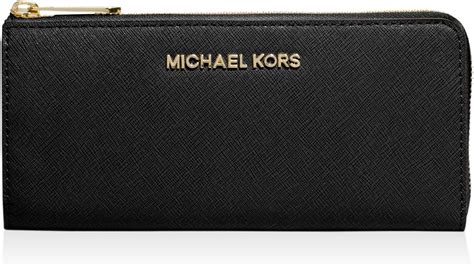 michael michael kors jet set travel large saffiano leather wallet|Amazon.com: Michael Kors Jet Set Wallet.